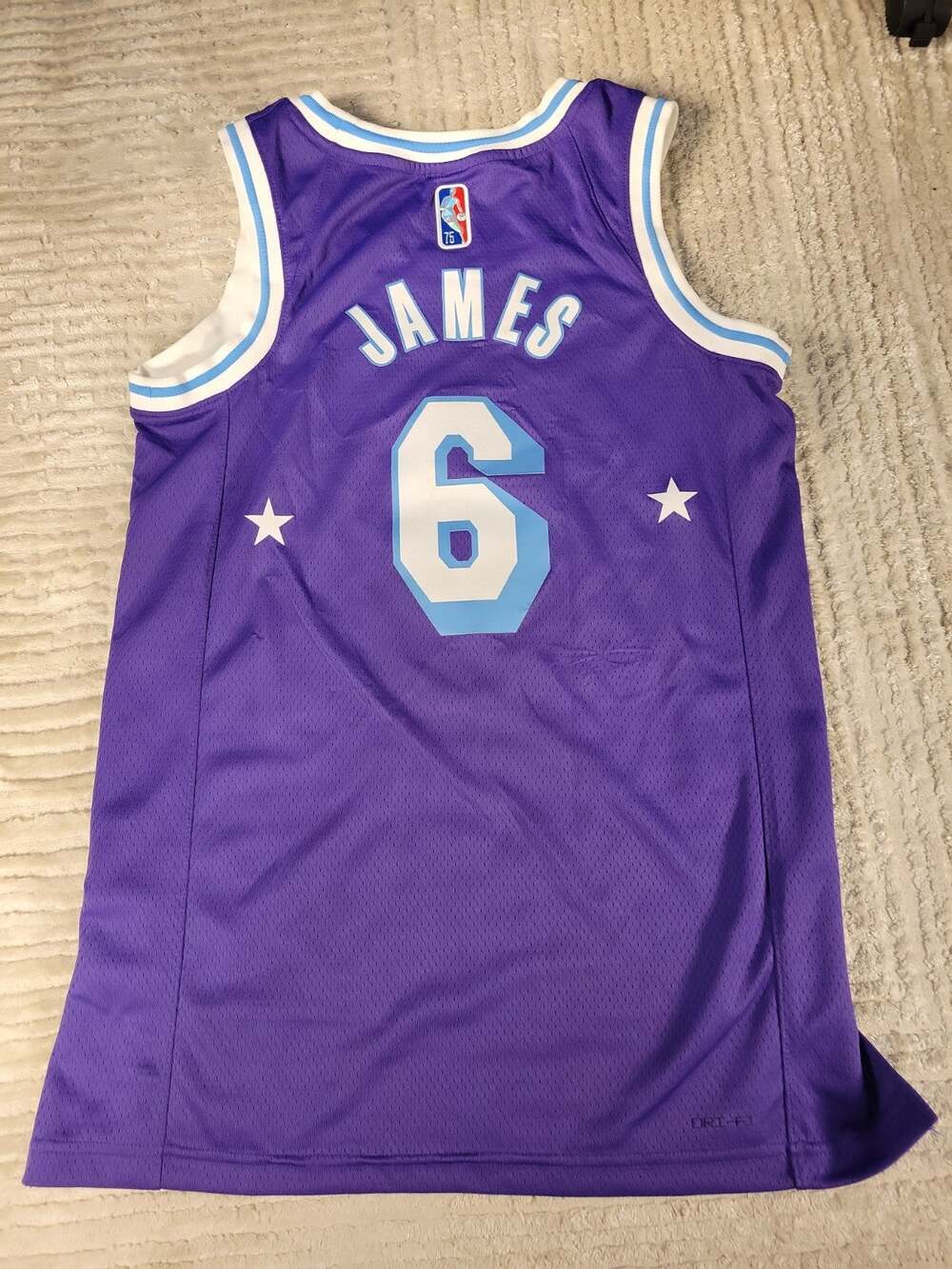 Nike Lebron James Los Angeles Lakers Jersey Basketball Mens XS 36 City Edition